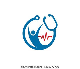 Medic Check Logo Template, Icon, Symbol - Vector