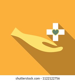 Medic Clean Logo Template Design Vector