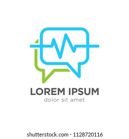 Medic Consult Logo Template Design Vector