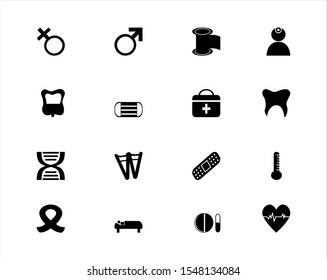 medic design and icon set
