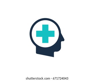 Medic Human Icon Logo Design Element