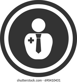 Medic icon , circle sign design 