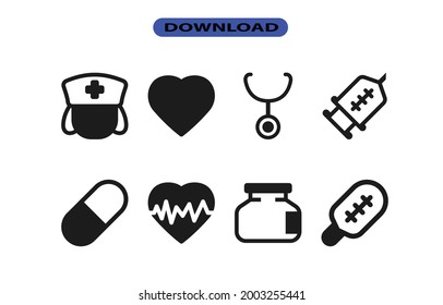 medic icon or logo high resolution