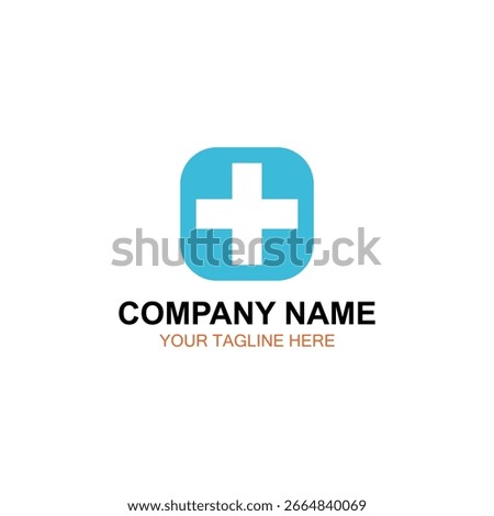 Medic logo design, vector logo, illustration logo design