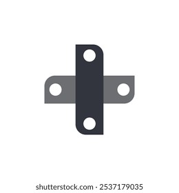 Ilustración de Plantilla de icono de Vector de logotipo médico