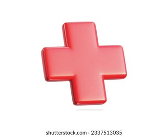 medical 3d in modern pharmacy symbol Health insurance icon concept Pharmacy concept