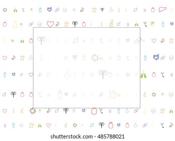 Medical  abstract background