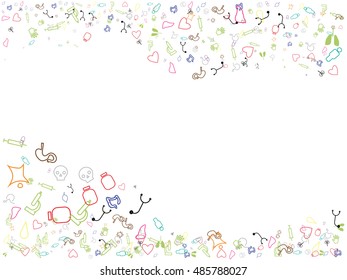 Medical  abstract background
