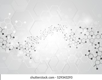 Medical Abstract Science background Illustrations