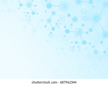 Medical Abstract Science background Illustrations