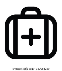 Medical Aid Bold Line Vector Icon