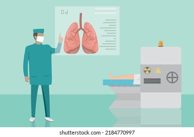 medizinische Analyse mit Patientenscanner