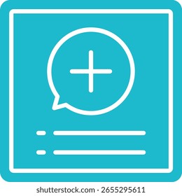 Medical App vector icon. Can be used for printing, mobile and web applications.