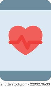 medical app Vector illustration on a transparent background.Premium quality symbols. Line Color vector icon for concept and graphic design.