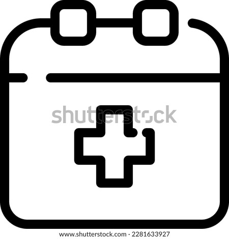 Medical Appointment icon represents scheduling an appointment with a healthcare provider or medical facility