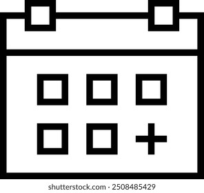 medical appointment icon. Thin linear style design isolated on white background