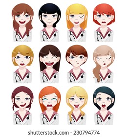 Medical avatar set