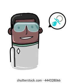Medical Avatar vector illustration