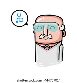 Medical Avatar vector illustration