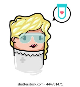 Medical Avatar vector illustration