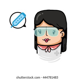 Medical Avatar vector illustration