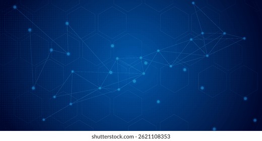 Medical background design. Geometric abstract background with hexagons. Medicine, science and technology vector illustration eps10