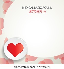 Medical background. EPS 10 file.