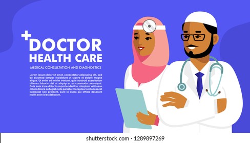 1,183 Muslim Woman Doctor Stock Vectors, Images & Vector Art | Shutterstock