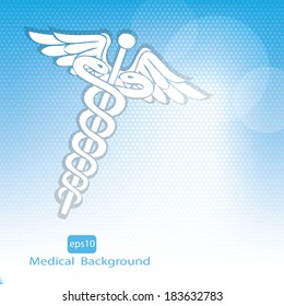 Medical background .vector