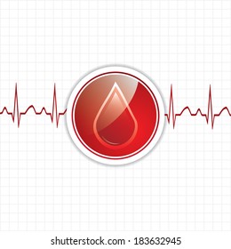 Medical background .vector