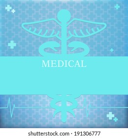 Medical background. Vector Illustration