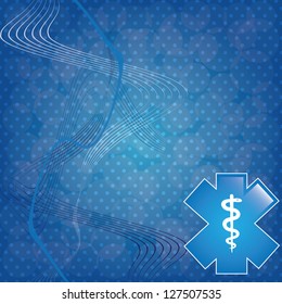 Medical background whit texture.vector