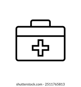 Medical Bag Icon First aid kit Healthcare Iconset Hospital Symbol, Emergency, Saving People, Help, Doctor's bag