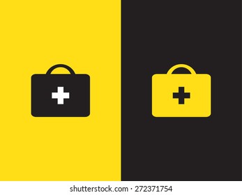 Medical Bag Icon - Vector