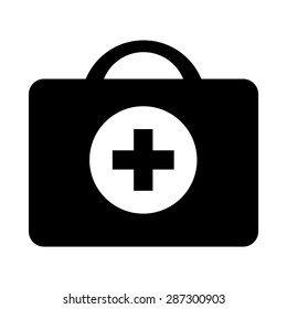 Medical Bag Icon - Vector