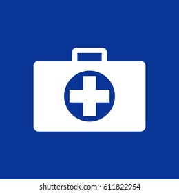 medical bag icon vector