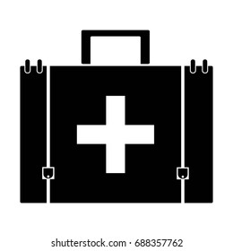 Medical Bag Icon - Vector