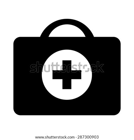 Medical Bag Icon - Vector