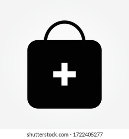 medical bag icon vector illustration