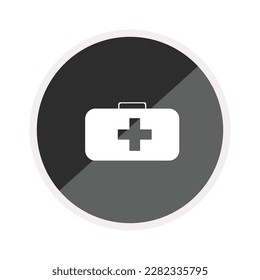 Medical bag icon, is a vector illustration, very simple and minimalistic. With this Medical bag icon you can use it for various needs. Whether for promotional needs or visual design purposes