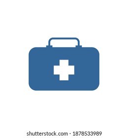 Design des Medizinbeutel-Logos, Vektorvorlage, Design des Reiselogos, Symbol