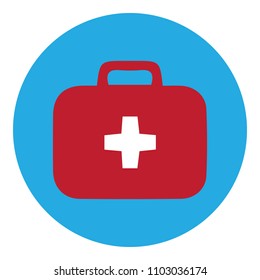 medical bag vector icon
