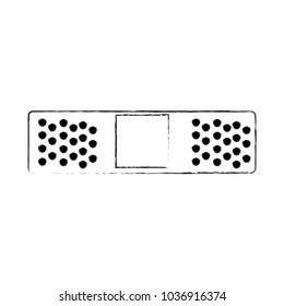 Medical bandage symbol