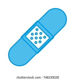 Medical bandage symbol