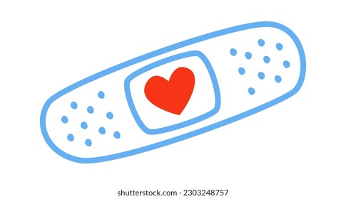 Medical band-aid Medical Supply Vector Illustration