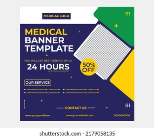 Medical banner template image idea