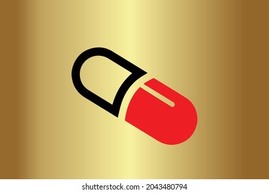 Medical Basic and elegant minimal artistic design initial based Icon logo-vector