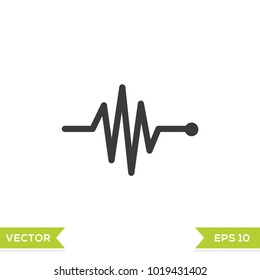 medical black web icon flat on white background vector template illustration 