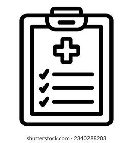 Medical board liposuction icon outline vector. Fat body. Plastic skin