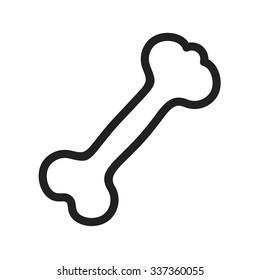 Medical, bone, knee icon vector image. Can also be used for healthcare and science. Suitable for use on web apps, mobile apps and print media.